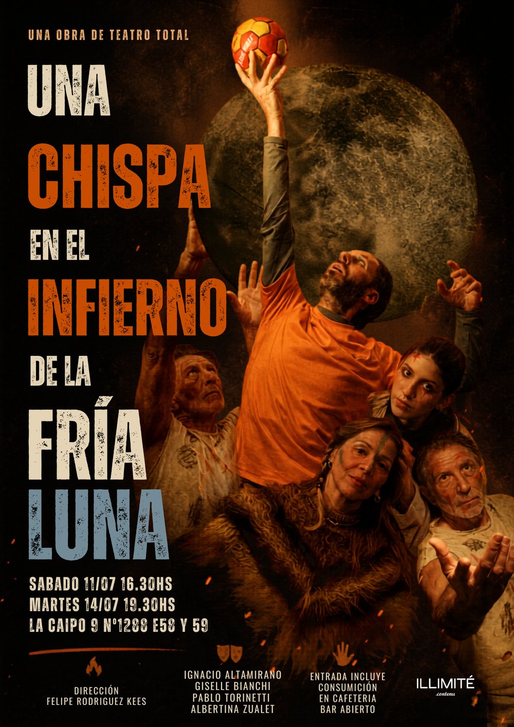 Una chispa en el infierno de la fria luna